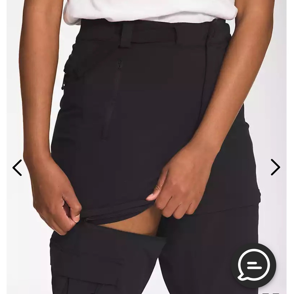 North face zip-off legs flash dry
